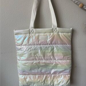 Bath & Body Works Iridescent Tote Bag